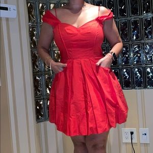 Red Armani Exchange Dress